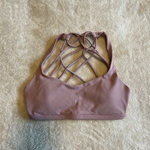 Lululemon Pink Haze Free to Be Bra